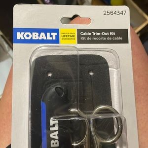 Kobalt 3-pc cable trim-out kit set